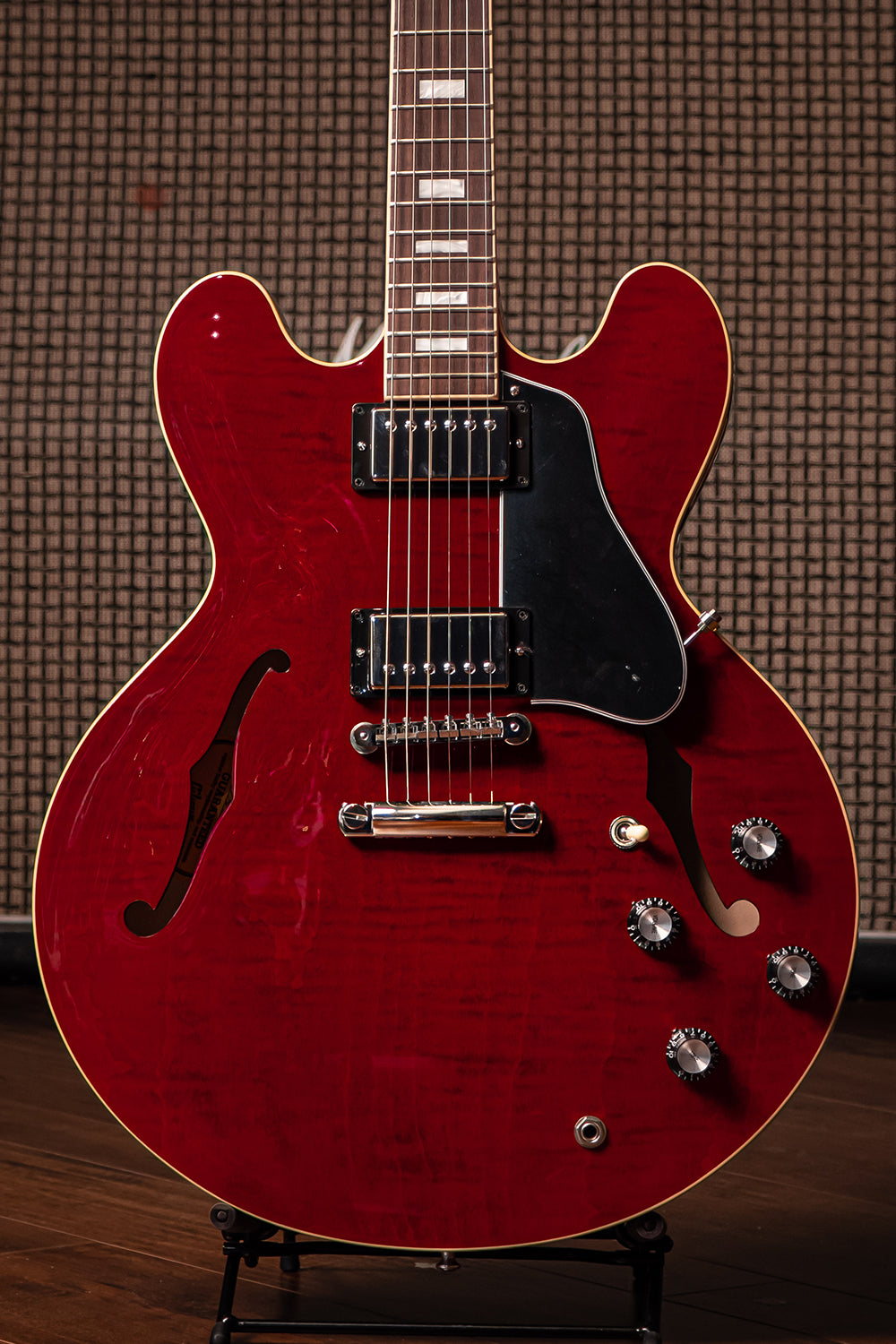 ES-335 Figured Electric Guitar - Sixties Cherry - Walt Grace Vintage