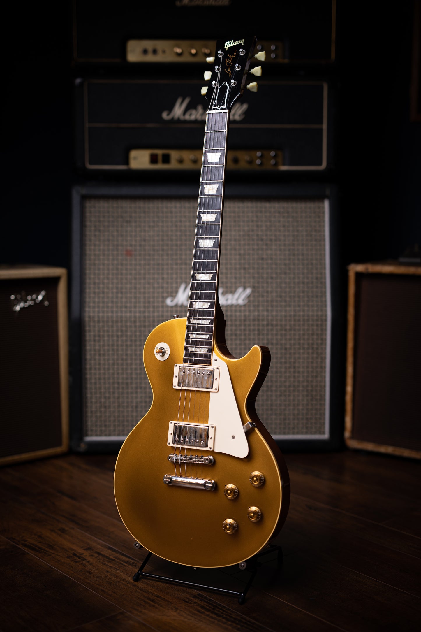 2003 Gibson Custom Shop 1957 Les Paul R7 Brazilian - Gold - Walt Grace Vintage