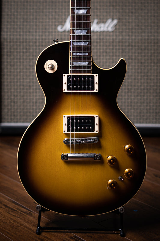 2004 Gibson Custom Shop Slash Les Paul w/Fishman Powerbridge Electric Guitar - Tobacco Burst - Walt Grace Vintage