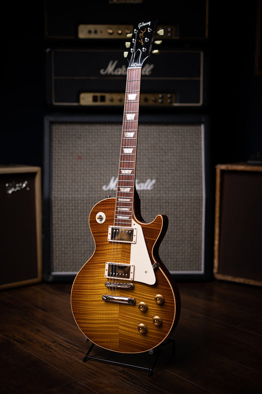 2009 Gibson Custom Shop 1959 Les Paul Reissue 50th Anniversary Electric Guitar - Sweet Tea Burst - Walt Grace Vintage
