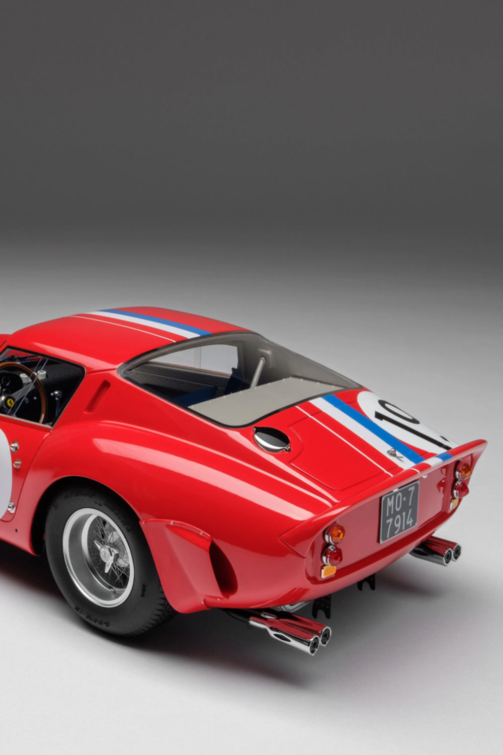 Amalgam Collection - Ferrari 250 GTO 3705GT 1962 LE MANS CLASS