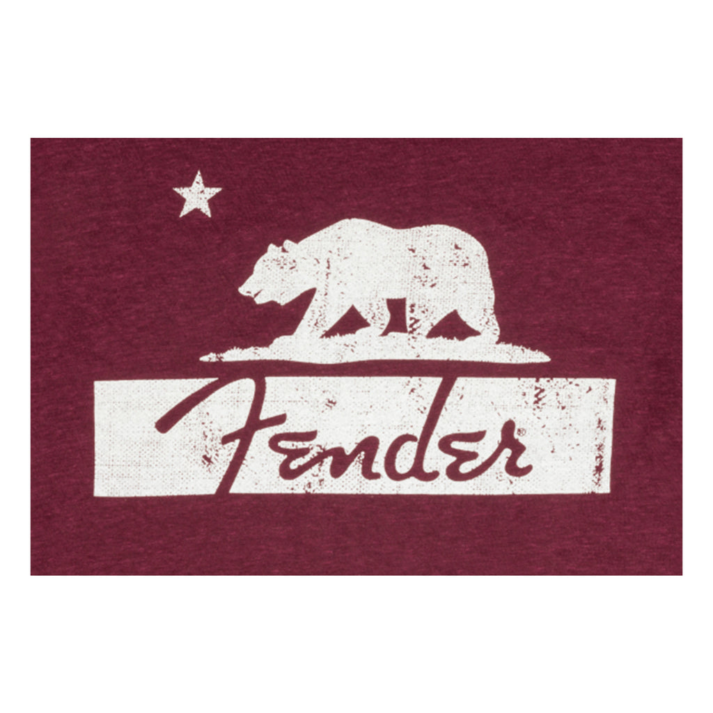 Fender Burgundy Bear T-Shirt