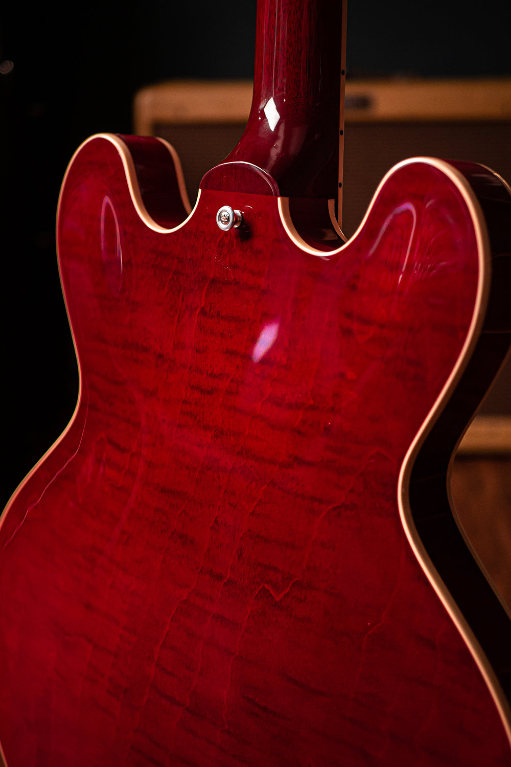 ES-335 Figured Electric Guitar - Sixties Cherry - Walt Grace Vintage
