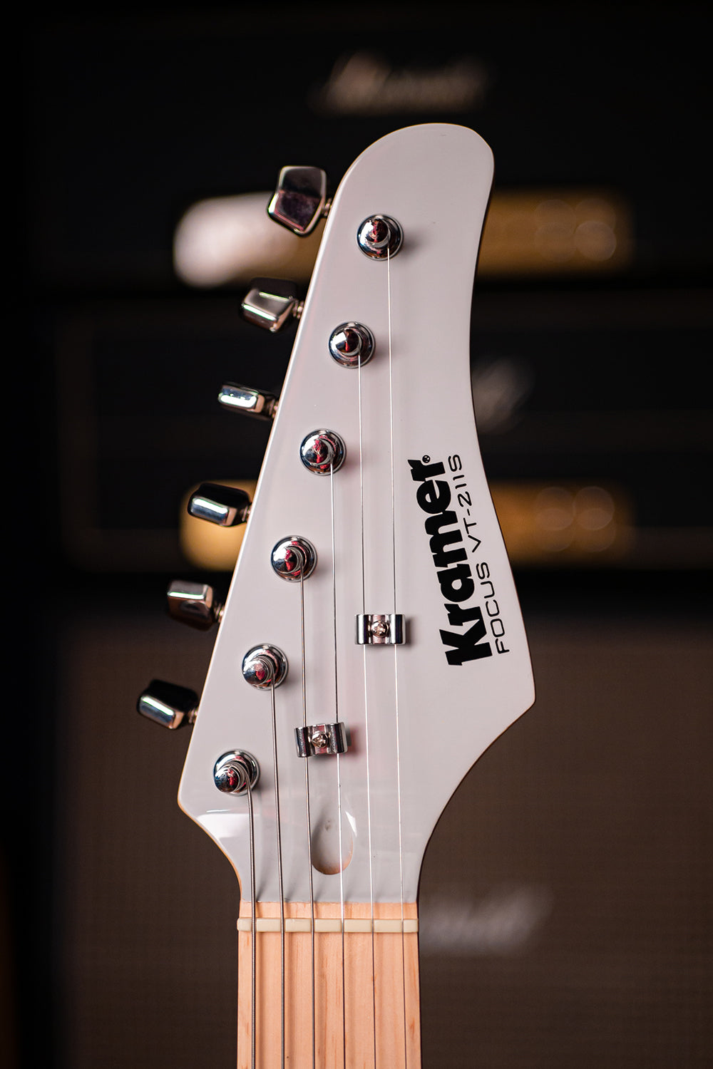 Kramer Focus VT-211S Electric Guitar - Pewter Grey - Walt Grace Vintage