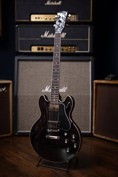 Gibson ES-339 Electric Guitar - Trans Ebony - Walt Grace Vintage