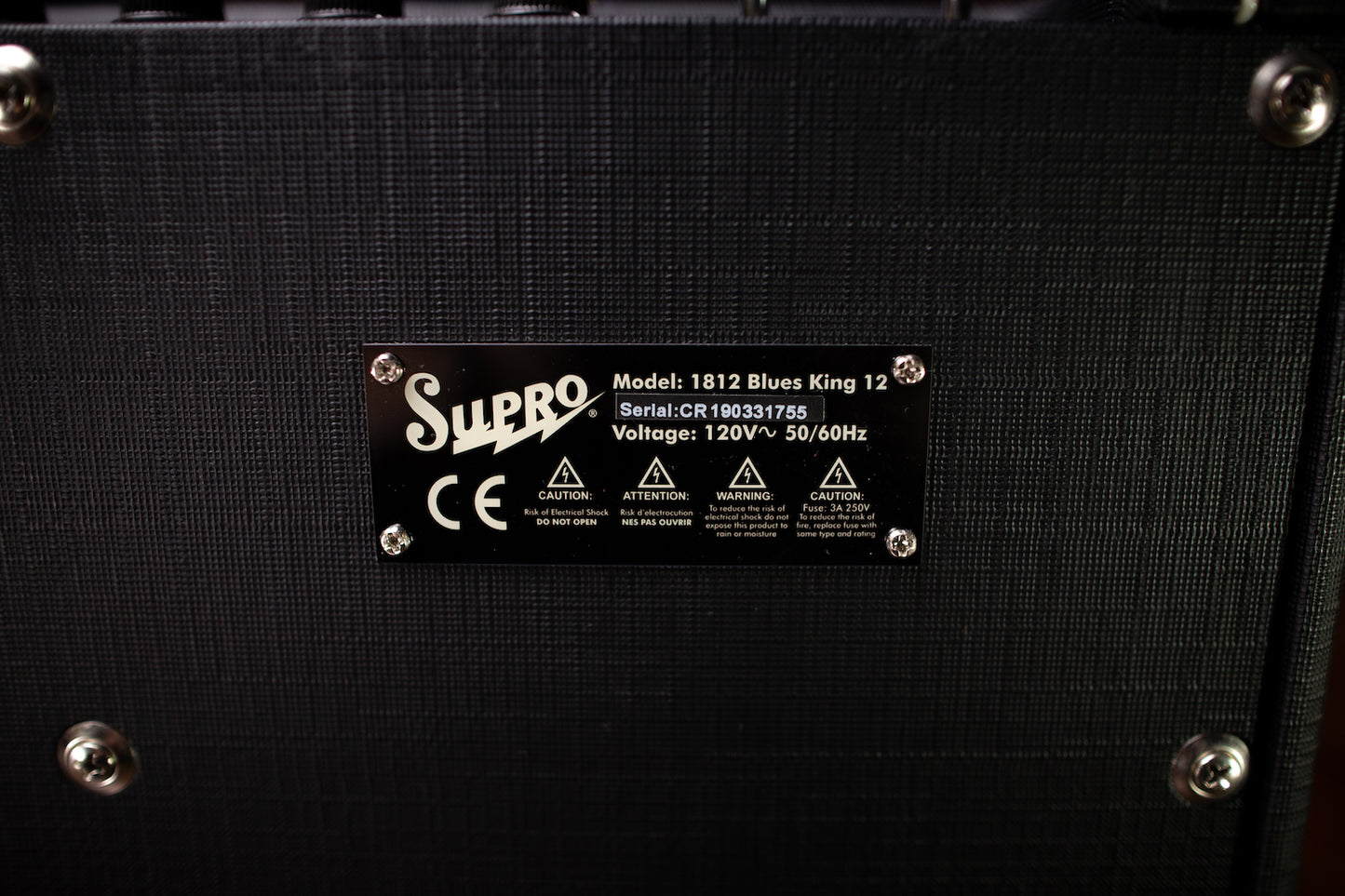 Supro Blues King 12 15-watt 1x12" Combo Amp - Walt Grace Vintage