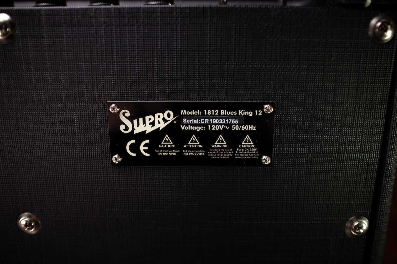 Supro Blues King 12 15-watt 1x12" Combo Amp - Walt Grace Vintage