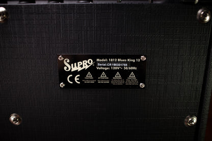 Supro Blues King 12 15-watt 1x12" Combo Amp - Walt Grace Vintage