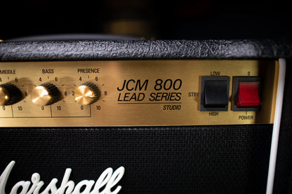 Marshall JCM 800 Studio SC20C 20 Watt Combo Amp - Black Tolex - Walt Grace Vintage