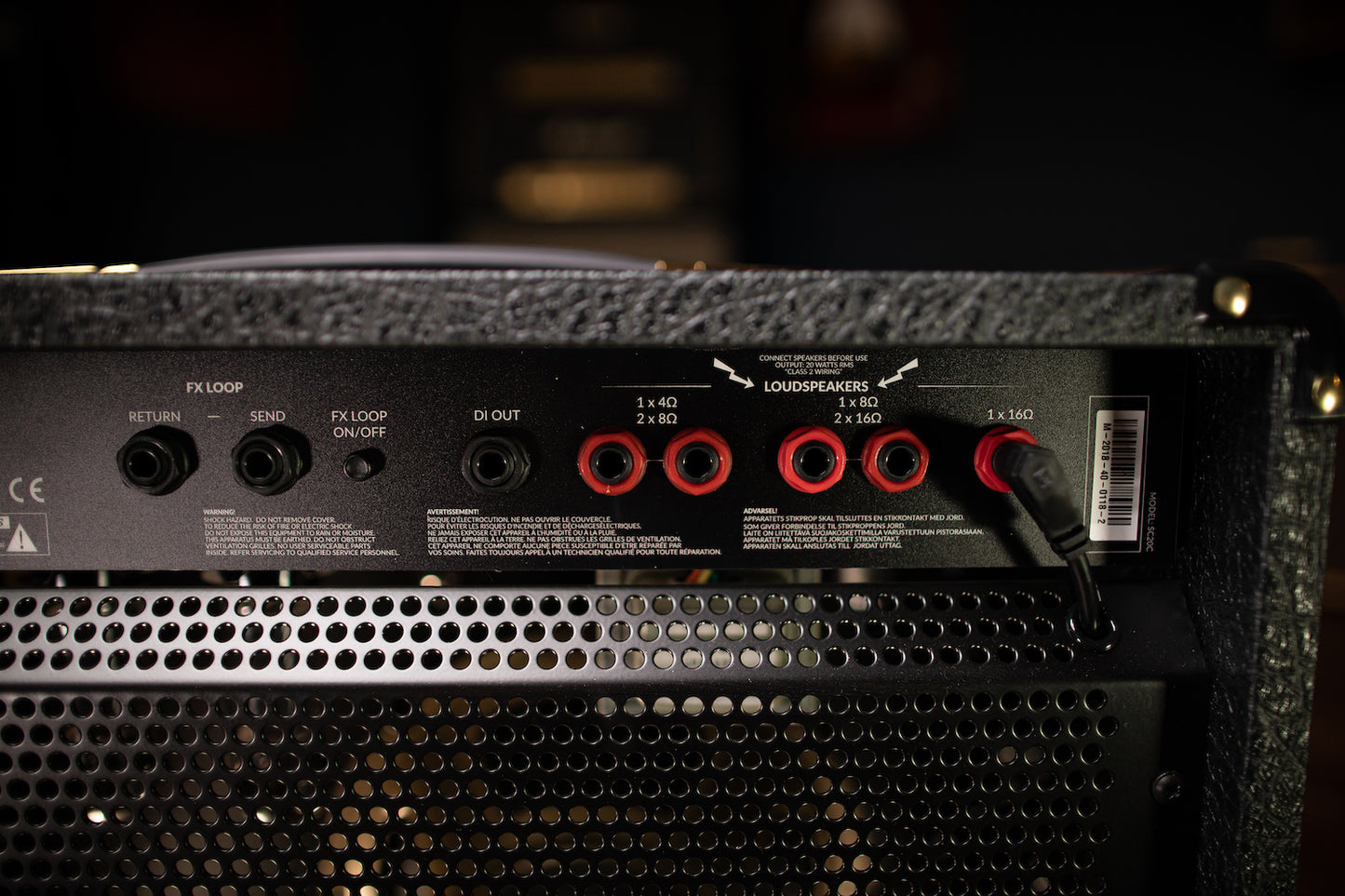 Marshall JCM 800 Studio SC20C 20 Watt Combo Amp - Black Tolex - Walt Grace Vintage