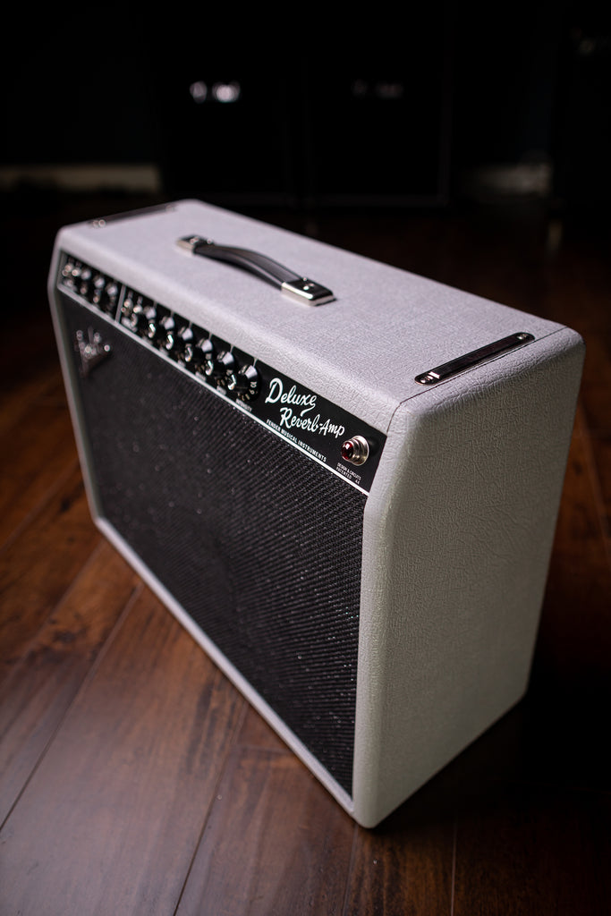 Fender 2020 Limited Edition '65 Deluxe Reverb, Redback Speaker Combo Amp- Slate Gray - Walt Grace Vintage