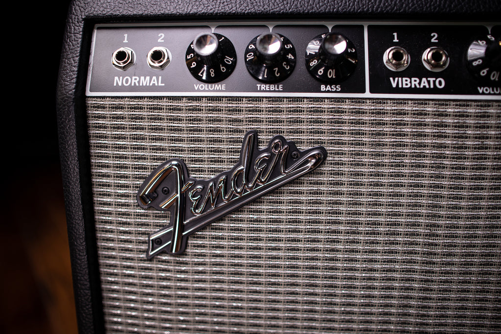 Fender ‘65 Deluxe Reverb 22-watt 1x12” Tube Combo Amp - Black Tolex - Walt Grace Vintage