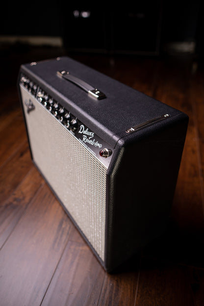 Fender ‘65 Deluxe Reverb 22-watt 1x12” Tube Combo Amp - Black Tolex - Walt Grace Vintage