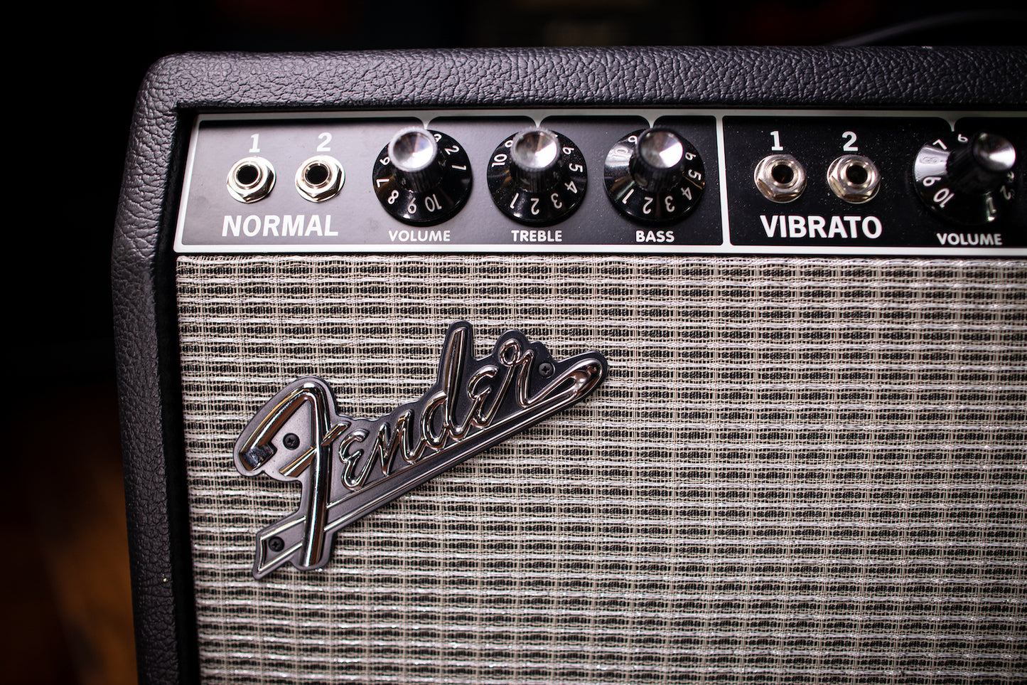 Fender Deluxe Reverb Tone Master 100 Watt 1x12” Combo Amp - Black Tolex - Walt Grace Vintage