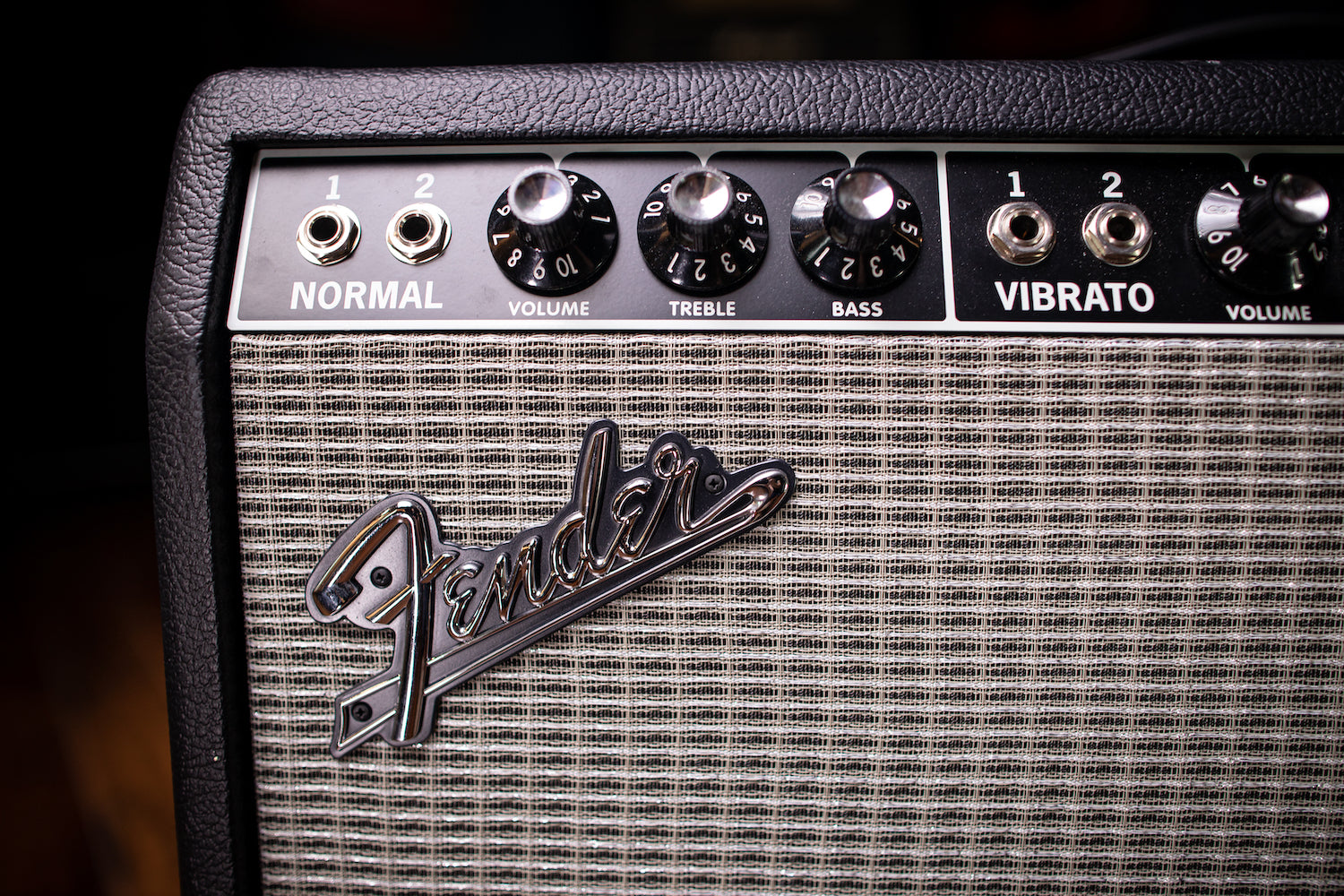 Fender Deluxe Reverb Tone Master 100 Watt 1x12” Combo Amp - Black Tolex - Walt Grace Vintage