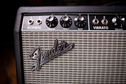 Fender Deluxe Reverb Tone Master 100 Watt 1x12” Combo Amp - Black Tolex - Walt Grace Vintage