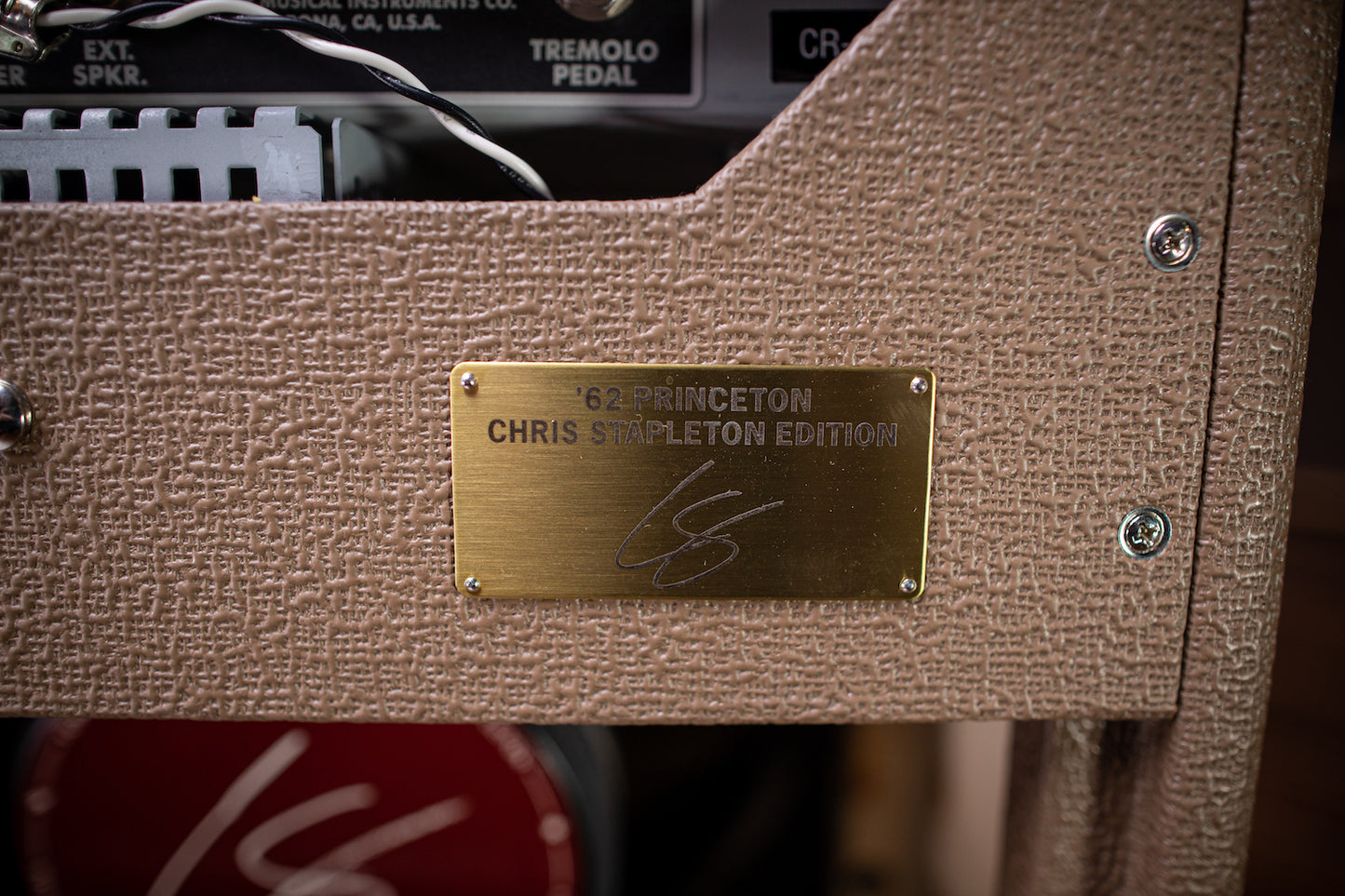 Fender 62' Princeton Chris Stapleton Edition Combo Amp - Brown Tolex - Walt Grace Vintage