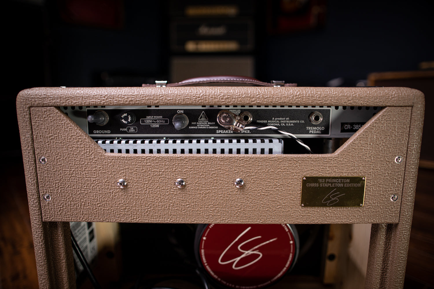 Fender 62' Princeton Chris Stapleton Edition Combo Amp - Brown Tolex - Walt Grace Vintage