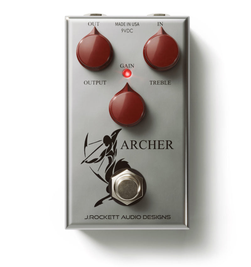 J. Rockett Audio Designs Archer Mid-gain Overdrive Pedal (Klon) - Walt Grace Vintage