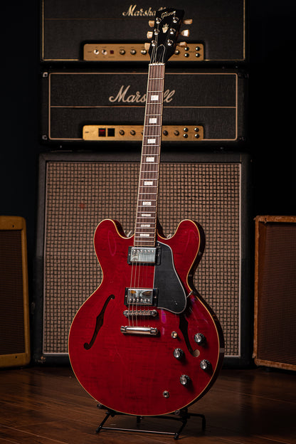 ES-335 Figured Electric Guitar - Sixties Cherry - Walt Grace Vintage