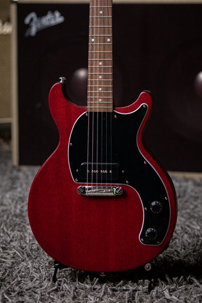 Gibson Les Paul Junior Tribute Doublecut Electric Guitar - Worn Cherry - Walt Grace Vintage