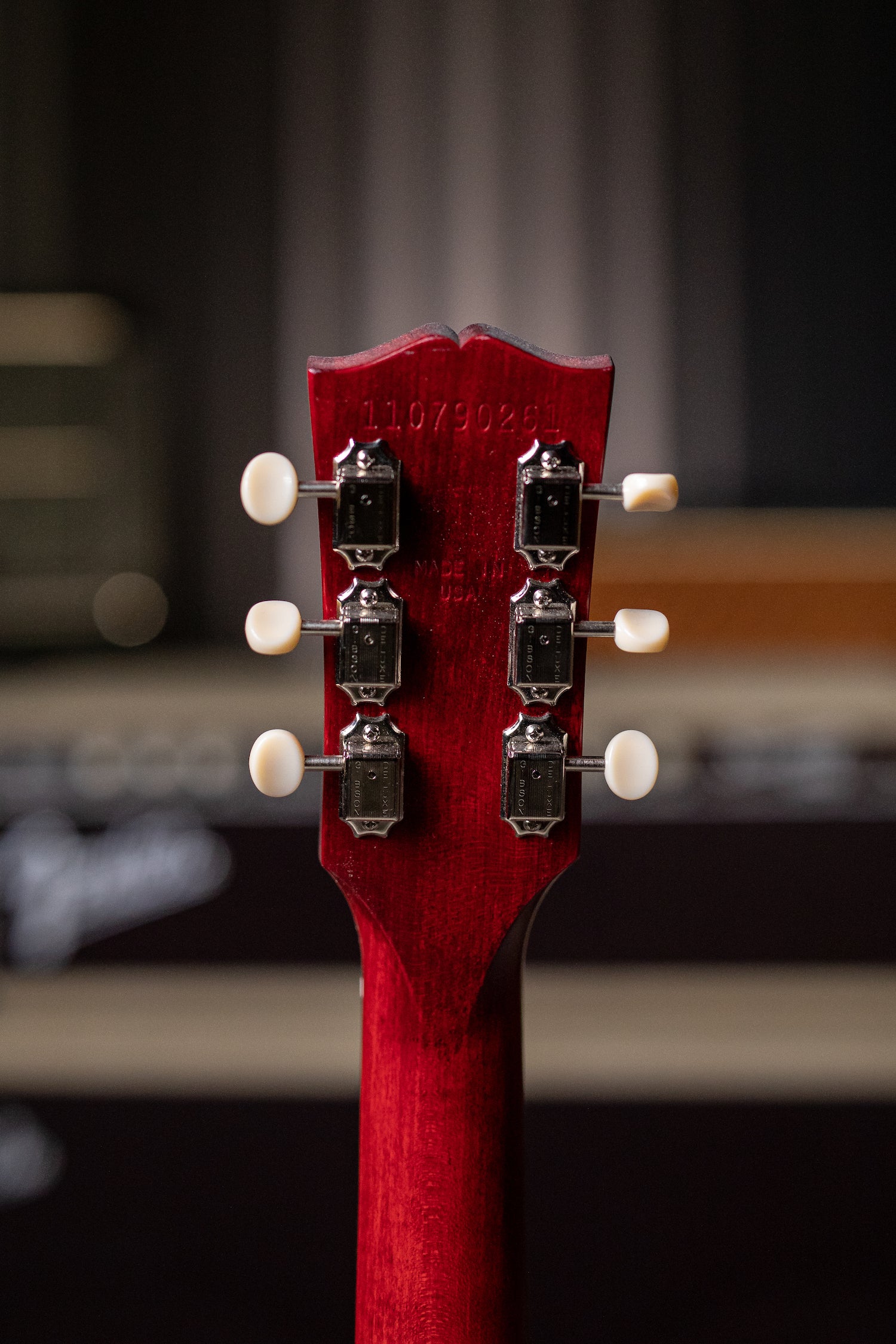 Gibson Les Paul Junior Tribute Doublecut Electric Guitar - Worn Cherry - Walt Grace Vintage