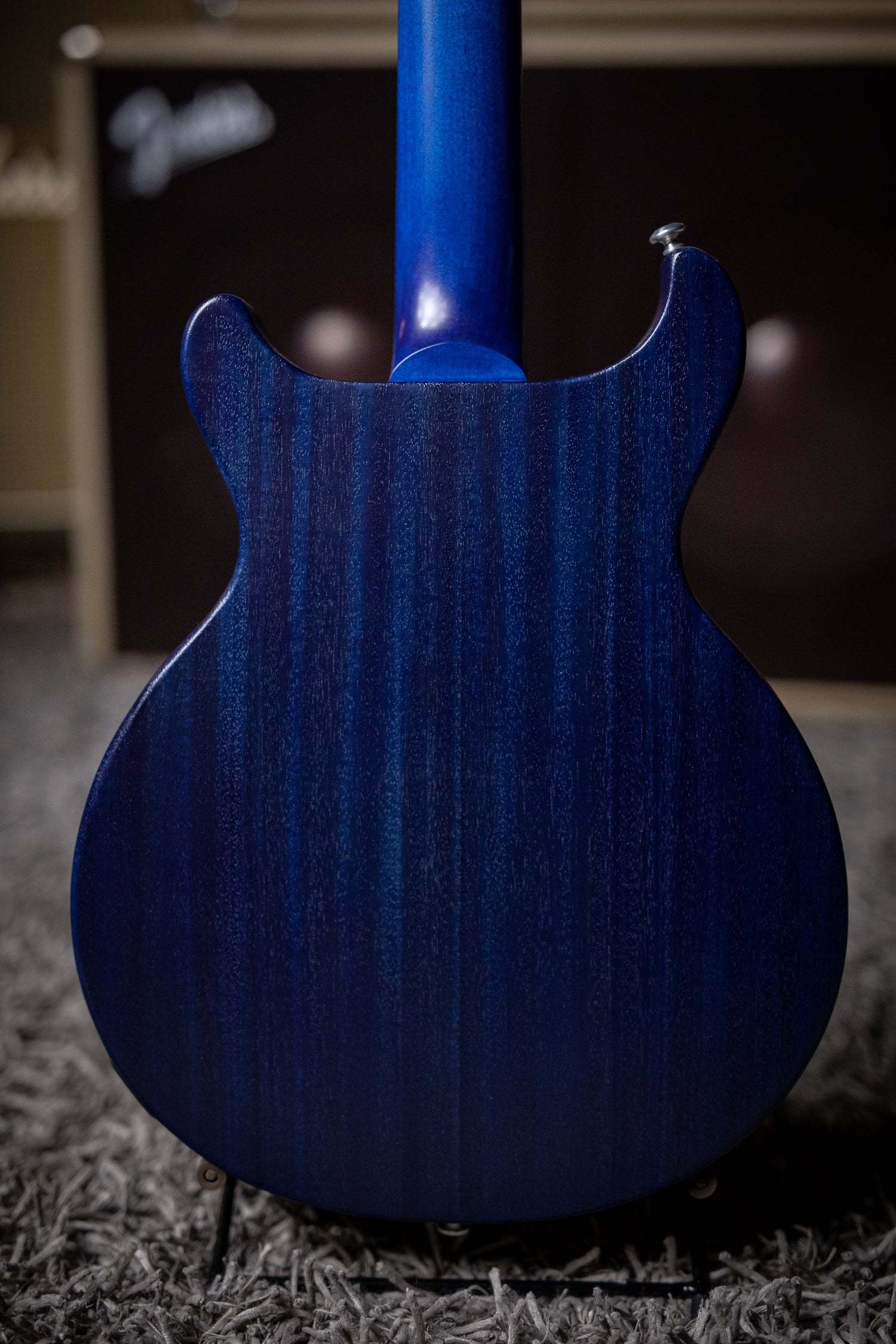 Gibson Les Paul Junior Tribute Doublecut Electric Guitar - Blue Stain - Walt Grace Vintage