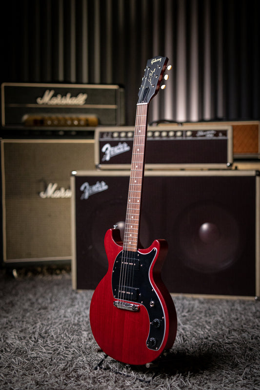 Gibson Les Paul Special Tribute Doublecut Electric Guitar - Worn Cherry - Walt Grace Vintage