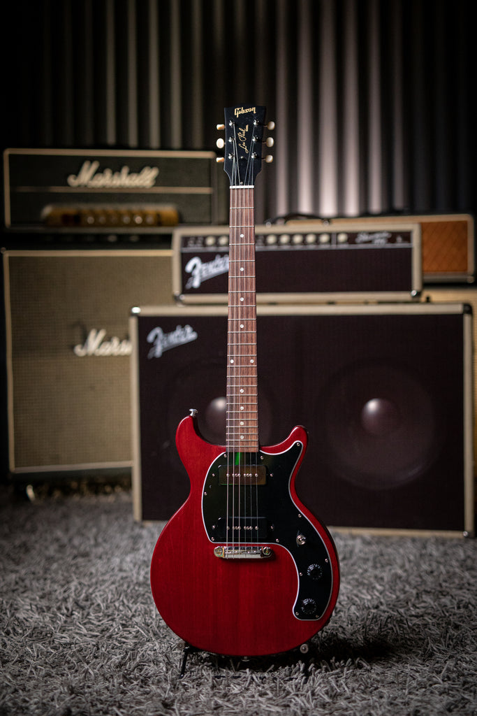 Gibson Les Paul Special Tribute Doublecut Electric Guitar - Worn Cherry - Walt Grace Vintage