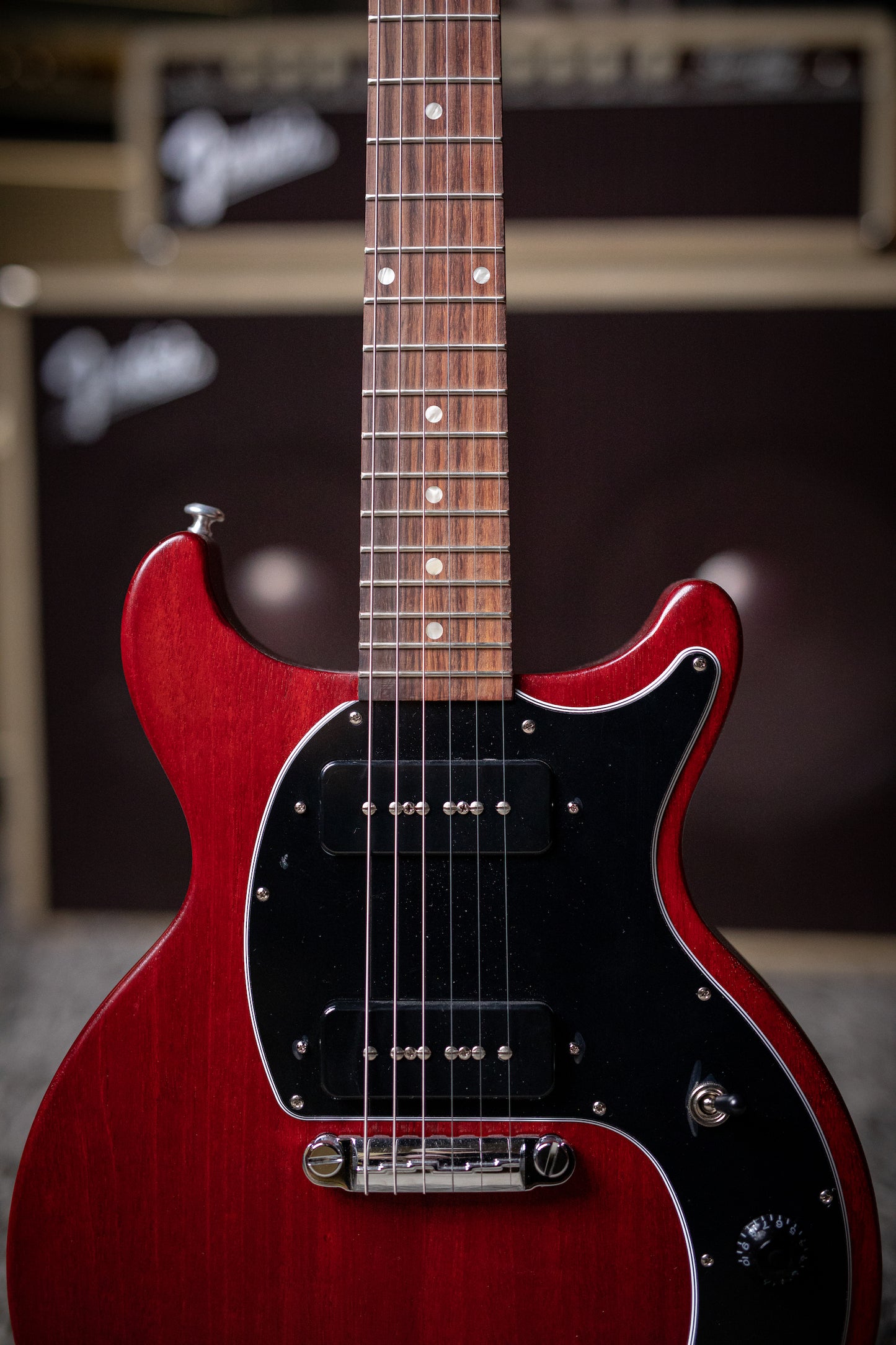 Gibson Les Paul Special Tribute Doublecut Electric Guitar - Worn Cherry - Walt Grace Vintage