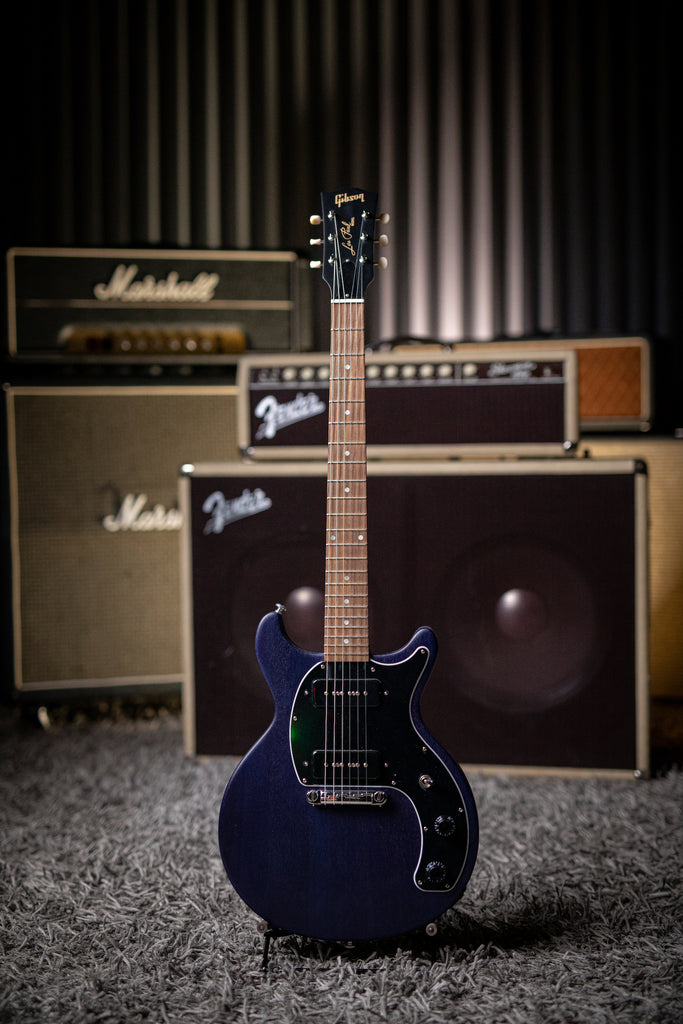 Gibson Les Paul Special Tribute Doublecut Electric Guitar - Blue Stain - Walt Grace Vintage
