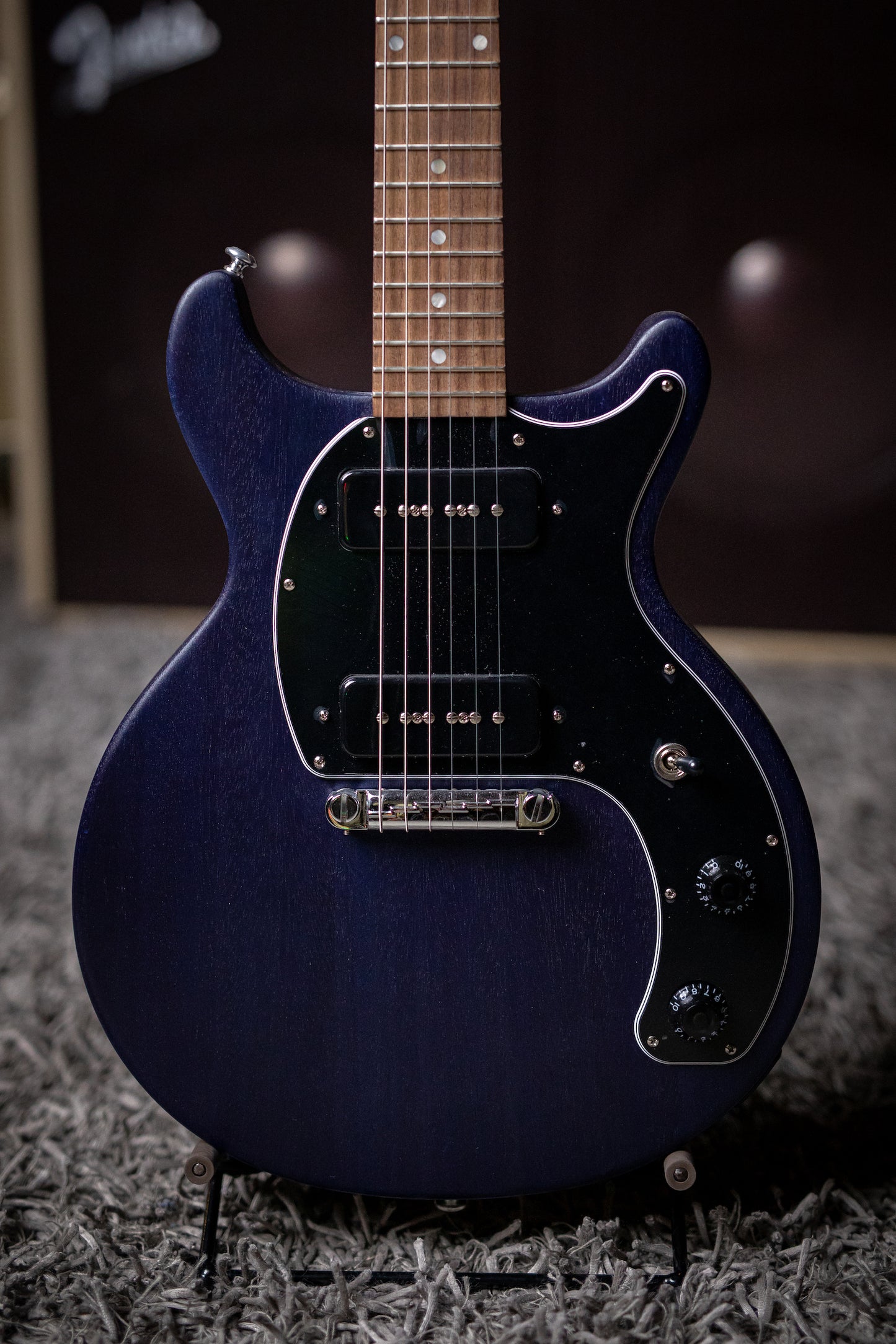 Gibson Les Paul Special Tribute Doublecut Electric Guitar - Blue Stain - Walt Grace Vintage