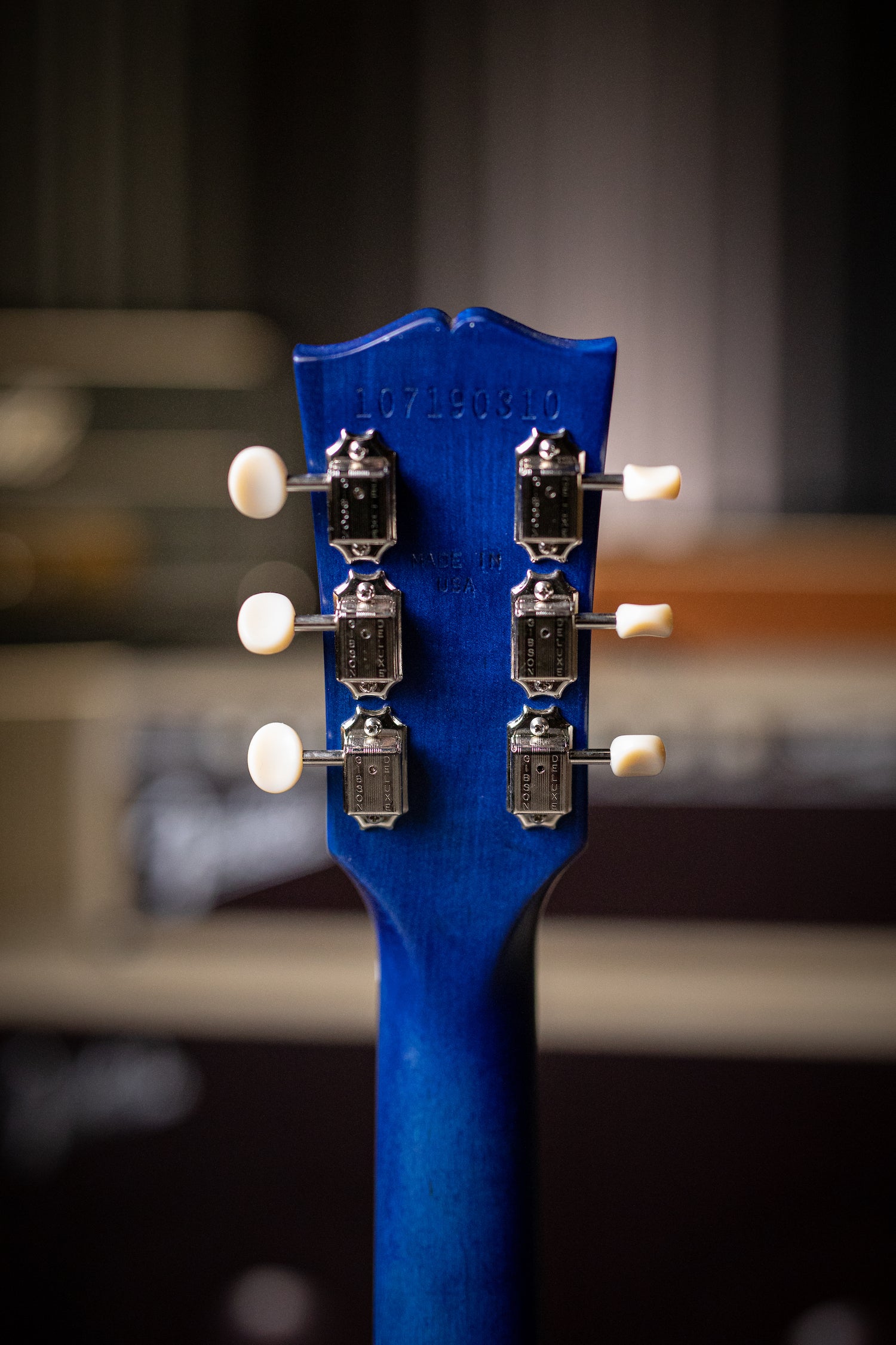 Gibson Les Paul Special Tribute Doublecut Electric Guitar - Blue Stain - Walt Grace Vintage