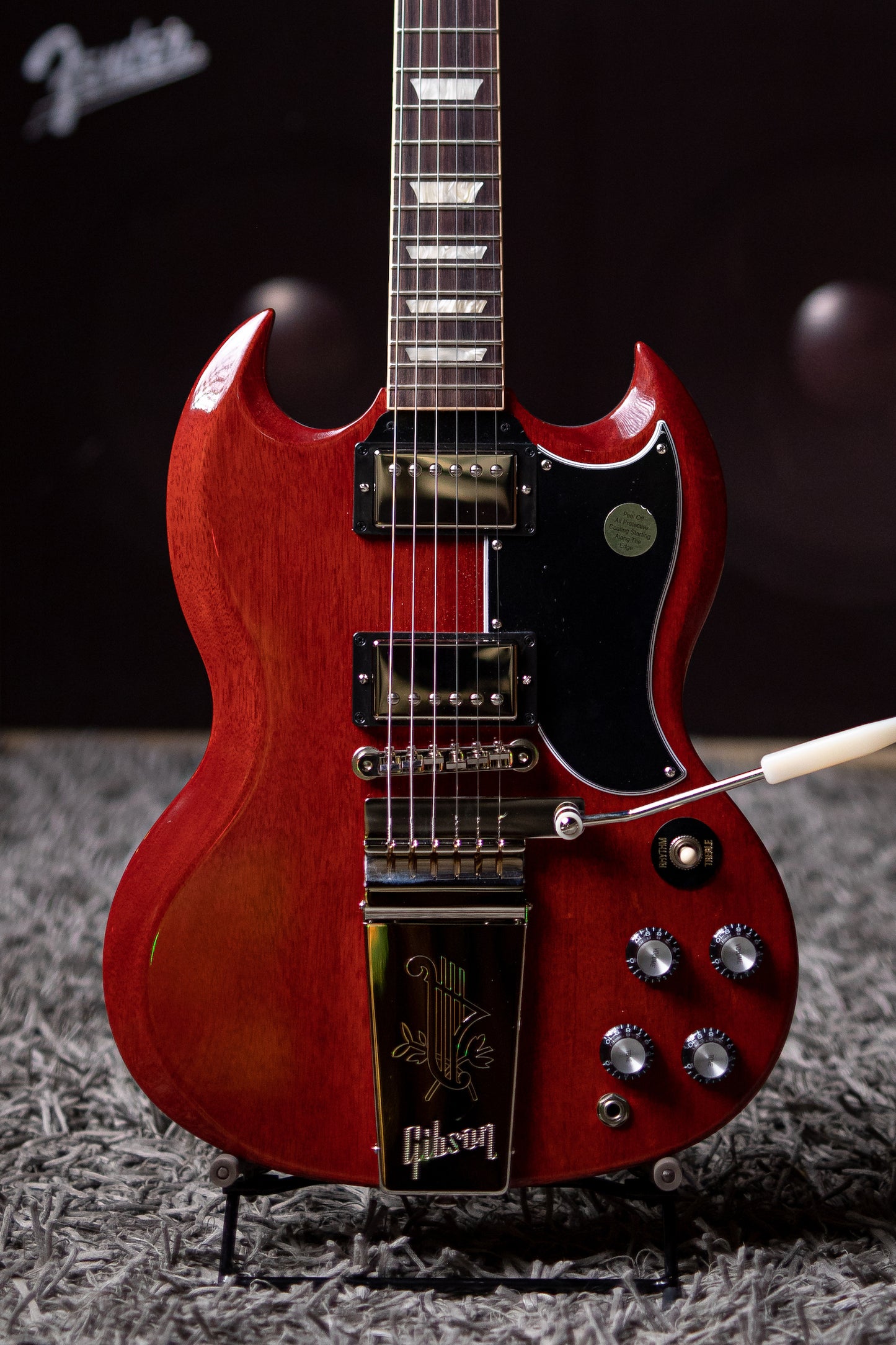 Gibson SG Standard '61 Maestro Vibrola Electric Guitar - Vintage Cherry - Walt Grace Vintage
