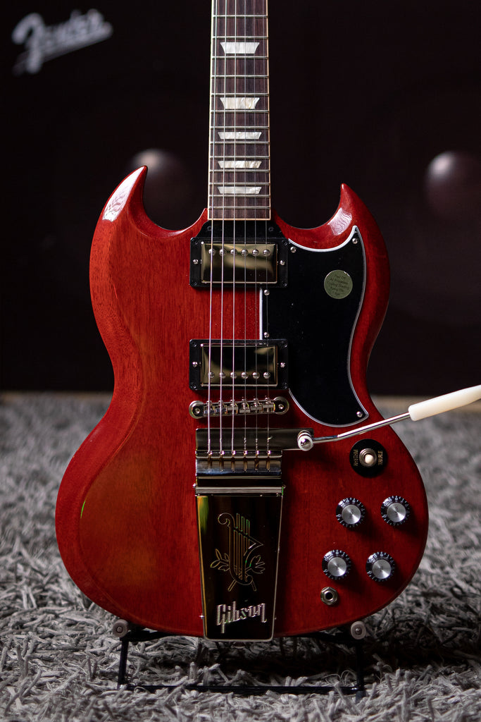 Gibson SG Standard '61 Maestro Vibrola Electric Guitar - Vintage Cherry - Walt Grace Vintage