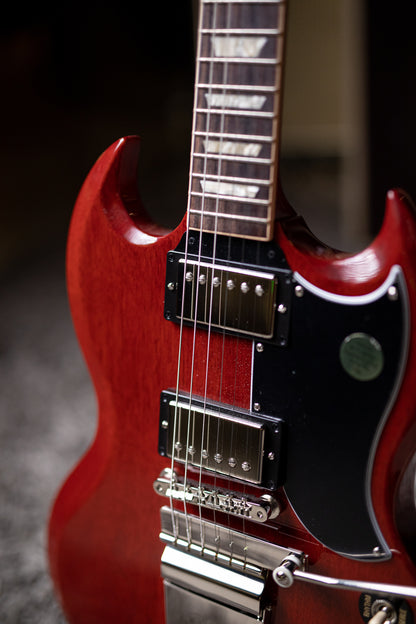 Gibson SG Standard '61 Maestro Vibrola Electric Guitar - Vintage Cherry - Walt Grace Vintage