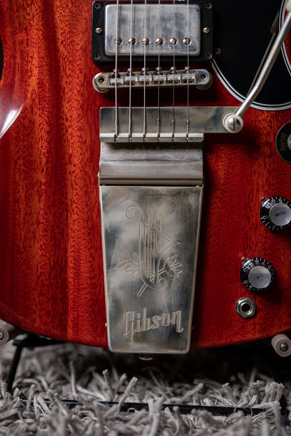 Gibson Custom Shop 1964 SG Standard Reissue W/ Maestro Electric Guitar - VOS Cherry Red - Walt Grace Vintage