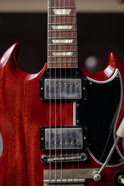 Gibson Custom Shop 1964 SG Standard Reissue W/ Maestro Electric Guitar - VOS Cherry Red - Walt Grace Vintage