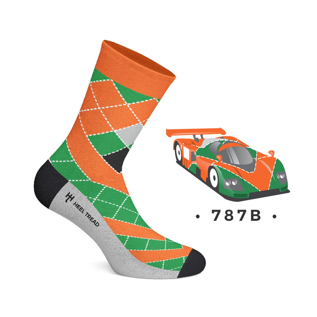 Heel Tread Racing Livery Socks - Various Styles - Walt Grace Vintage