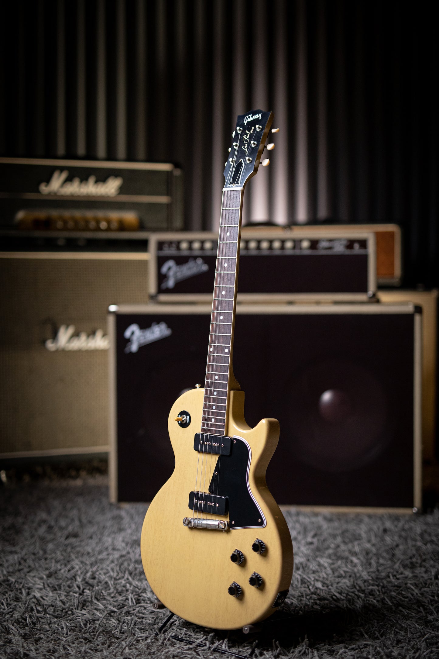 Gibson Custom Shop 1957 Les Paul Special Single Cut Reissue Electric Guitar - VOS TV Yellow - Walt Grace Vintage