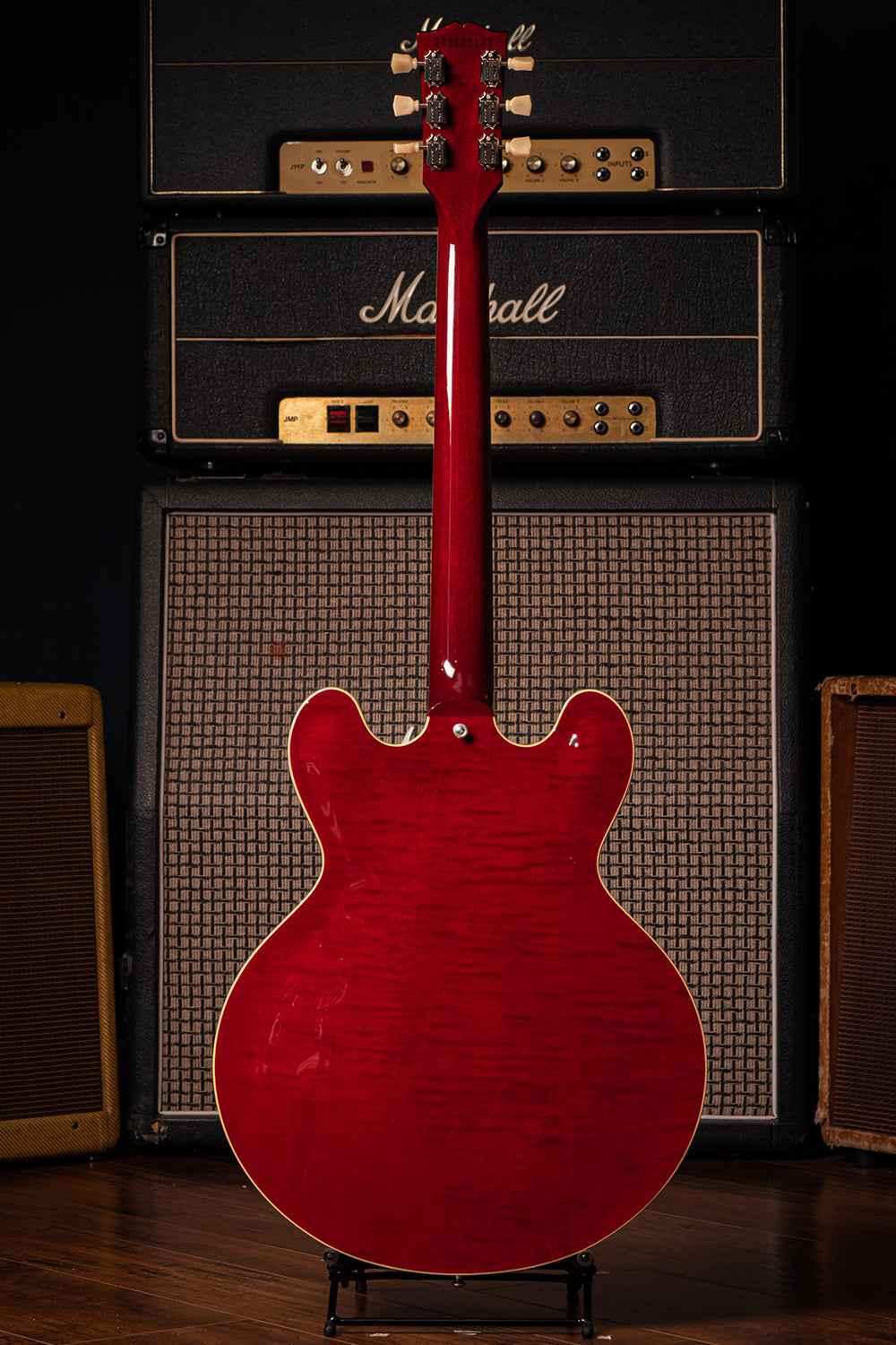 ES-335 Figured Electric Guitar - Sixties Cherry - Walt Grace Vintage