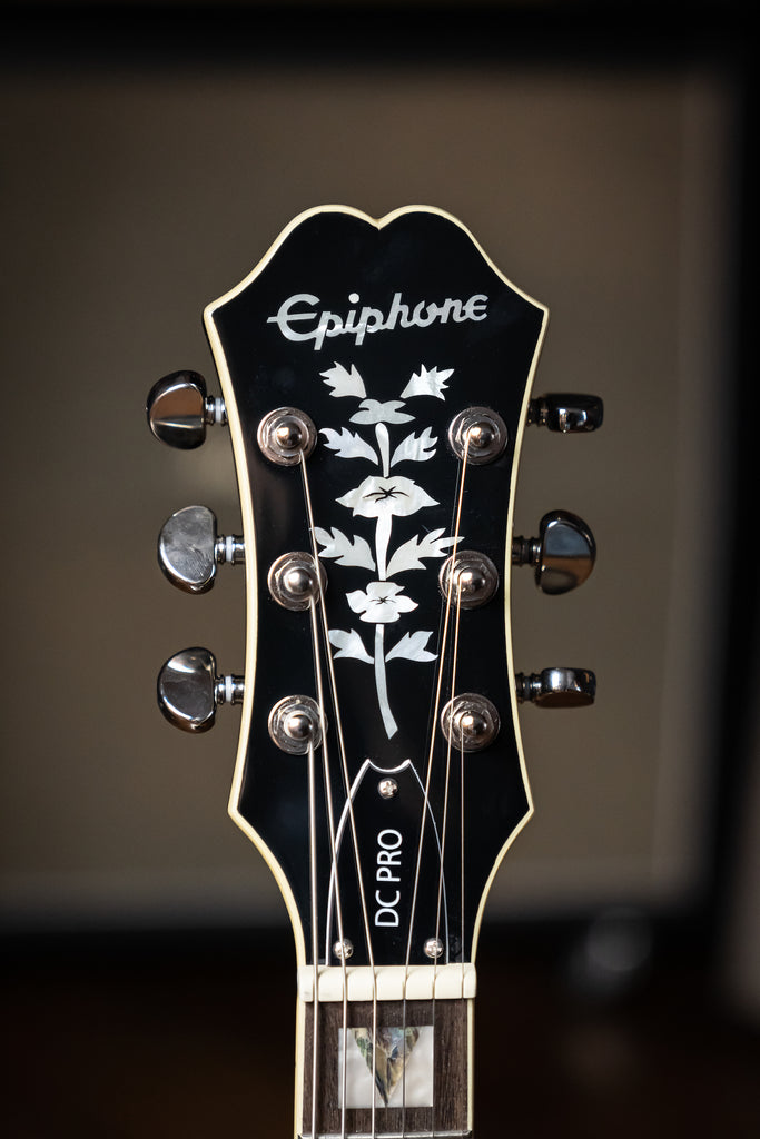 Epiphone Genesis-II DC Pro Electric Guitar - Midnight Ebony