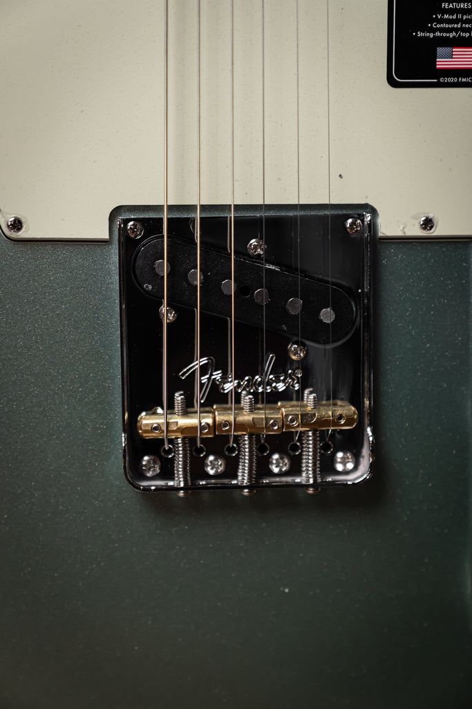 Fender American Professional II Telecaster Electric Guitar - Mystic Surf Green