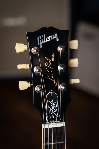 Gibson Slash "Victoria" Les Paul Standard Electric Guitar - Goldtop Dark Back