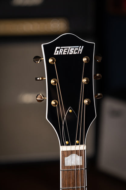Gretsch G5422GLH Electromatic Classic Hollow body Left Handed Double-Cut with Gold Hardware Electric Guitar - Snowcrest White