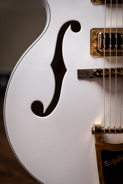 Gretsch G5422TG Electromatic® Classic Hollow Body Double-Cut with Bigsby® and Gold Hardware - Snowcrest White