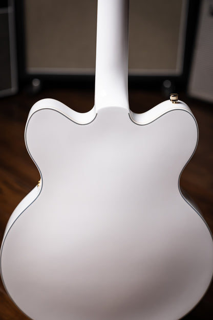 Gretsch G5422TG Electromatic® Classic Hollow Body Double-Cut with Bigsby® and Gold Hardware - Snowcrest White