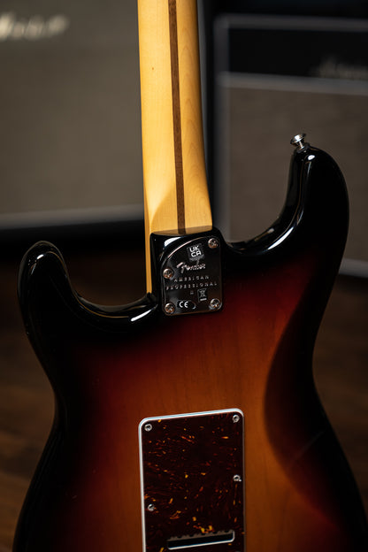 Fender American Professional II Stratocaster Electric Guitar - 3-Color Sunburst