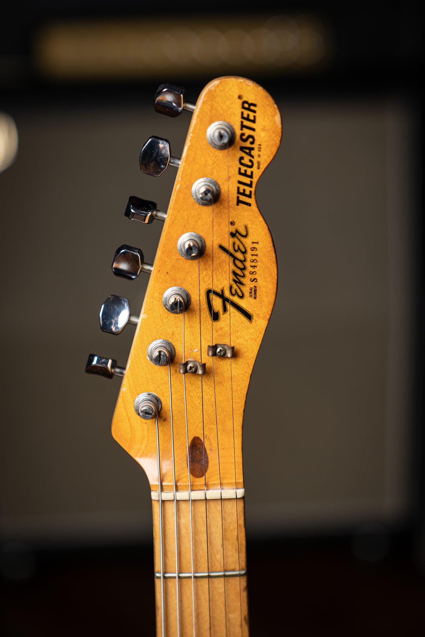 1978 Fender Telecaster Electric Guitar - Black