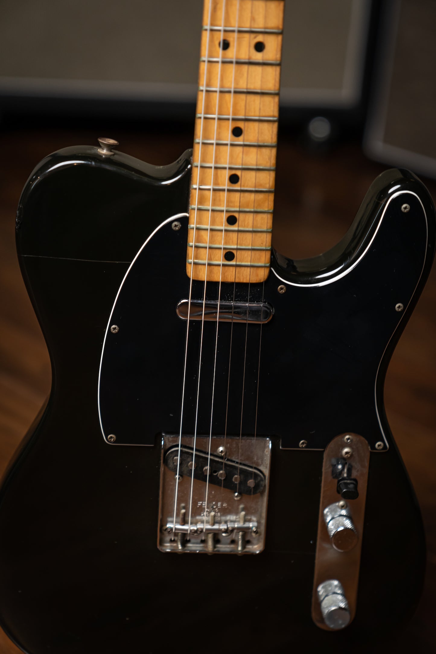 1978 Fender Telecaster Electric Guitar - Black